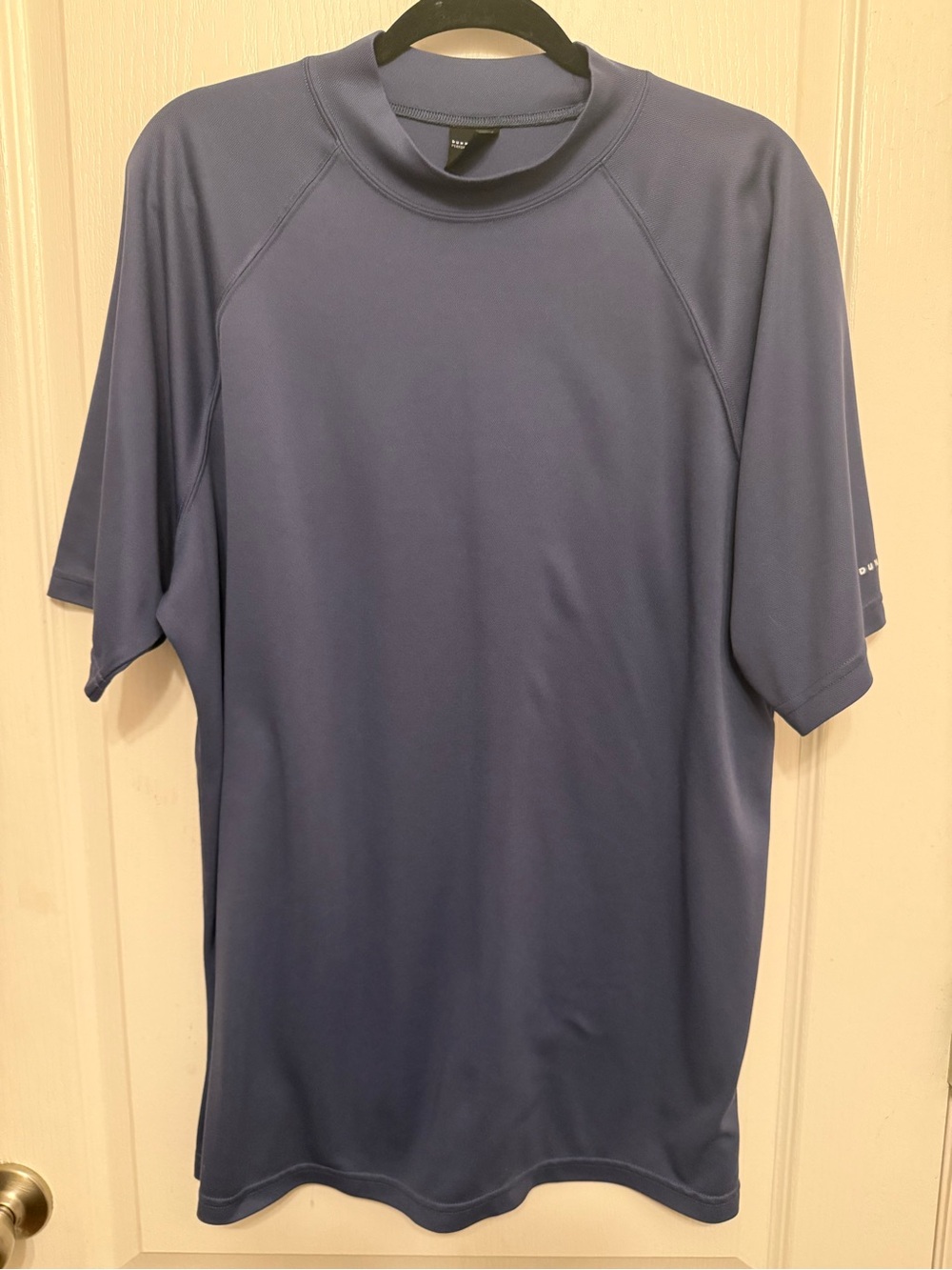 Dunning Golf Performance Men’s Blue Polyester Pullover Shirt Size XL